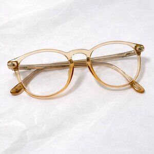 Tom Ford TF5401 020 Eyeglasses Frame Champagne Clear 51-20-145 Made In Italy